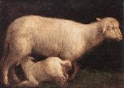 BASSANO, Jacopo Sheep and Lamb dghj oil